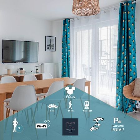 Disneyland-Paris,7Pers, Wifi, Parking, Chessy  Eksteriør billede